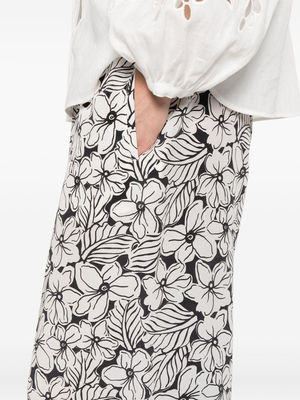 PANTALONI GAMBA AMPIA NIRVANA MULTICOLOR MAXMARA WEEKEND - donna 