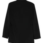 Blazer doppiopetto in nero Alberta Ferretti - donna 