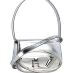 Borsa a spalla in pelle 1DR in argento Diesel - donna 