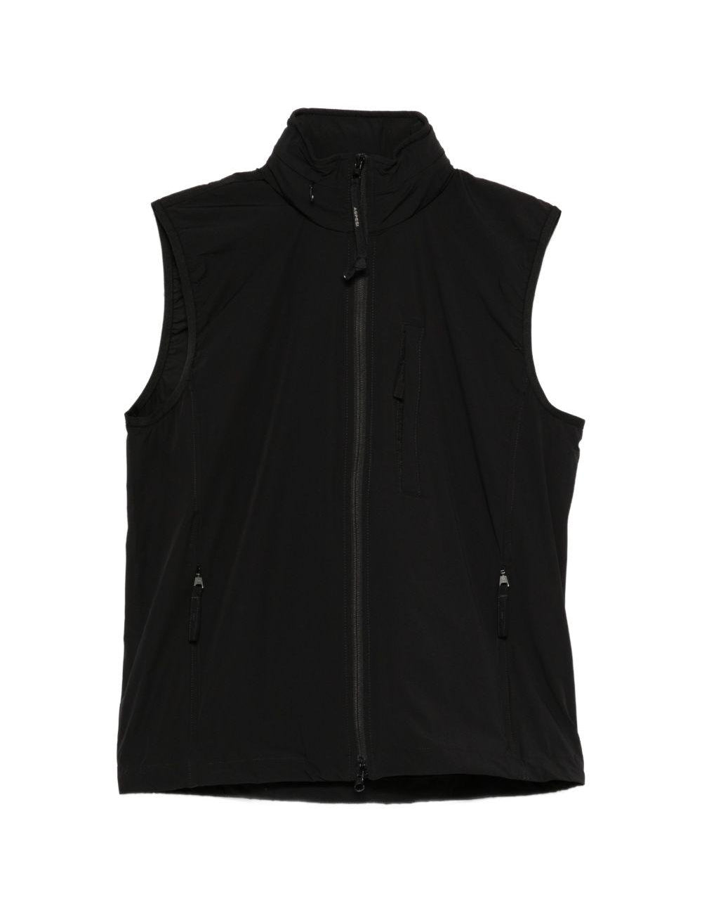 Gilet Apelle in nero Aspesi - uomo 