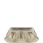 Clutch bios baguette in oro Themoirè - donna 