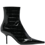 Stivali Sloan con effetto coccodrillo in nero Victoria beckham - donna 