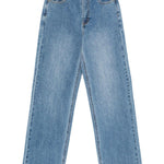 Jeans con cristalli in blu Self-portrait - donna 