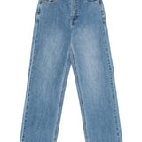 Jeans con cristalli in blu Self-portrait - donna 