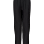 Pantaloni elasticizzati Scot in nero Loulou de saison - donna 
