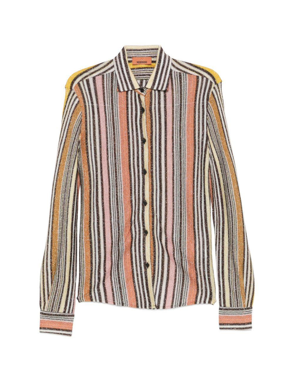 Camicia a maniche lunghe pattern multicolor MISSONI - DONNA 