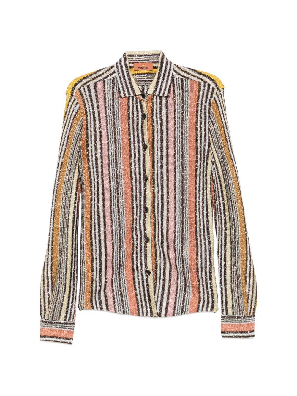 Camicia a maniche lunghe pattern multicolor MISSONI - DONNA 
