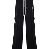Cargo Belas con coulisse in nero Rick Owens - uomo 