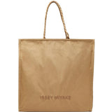 Borsa tote con logo in beige Issey Miyake - donna 