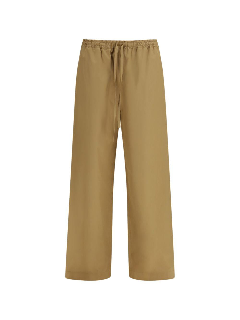 Pantaloni Serolds dritti in marrone Loulou de saison - donna 