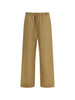 Pantaloni Serolds dritti in marrone Loulou de saison - donna