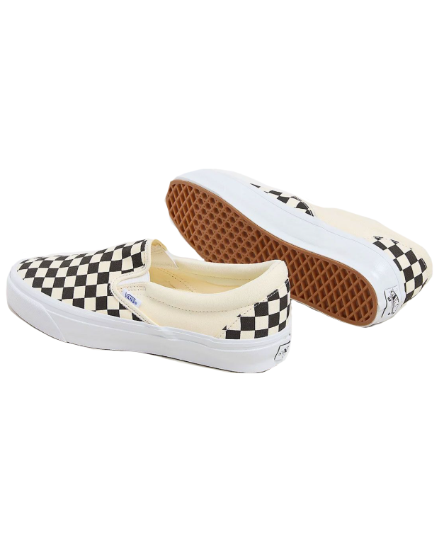 Sneakers slip-on reissue 98 lx a scacchi in bainco e nero Vans - unisex 
