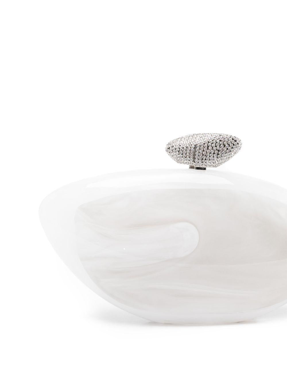 Clutch Armonia in bianco Benedetta Bruzziches - donna 