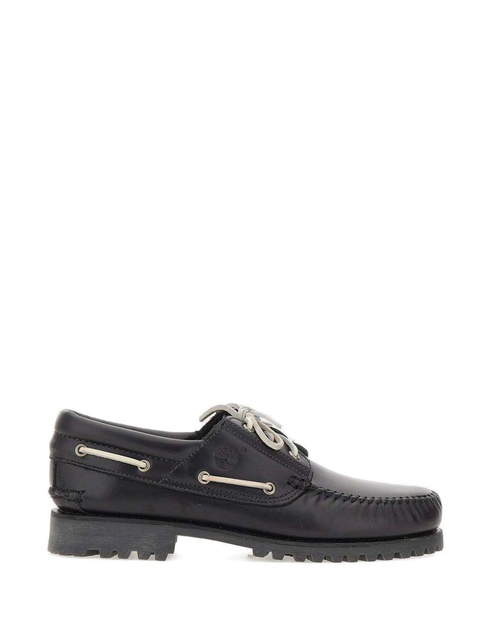Mocassini Road Trip 3-Eye Lug Handsewn in nero Timberland - uomo 