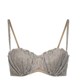 Top con decorazione in argento Giuseppe Di Morabito - donna 