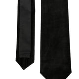 Cravatta in velluto in nero Forte forte - donna 