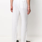 Pantaloni taglio straight in bianco Frescobol carioca - uomo 