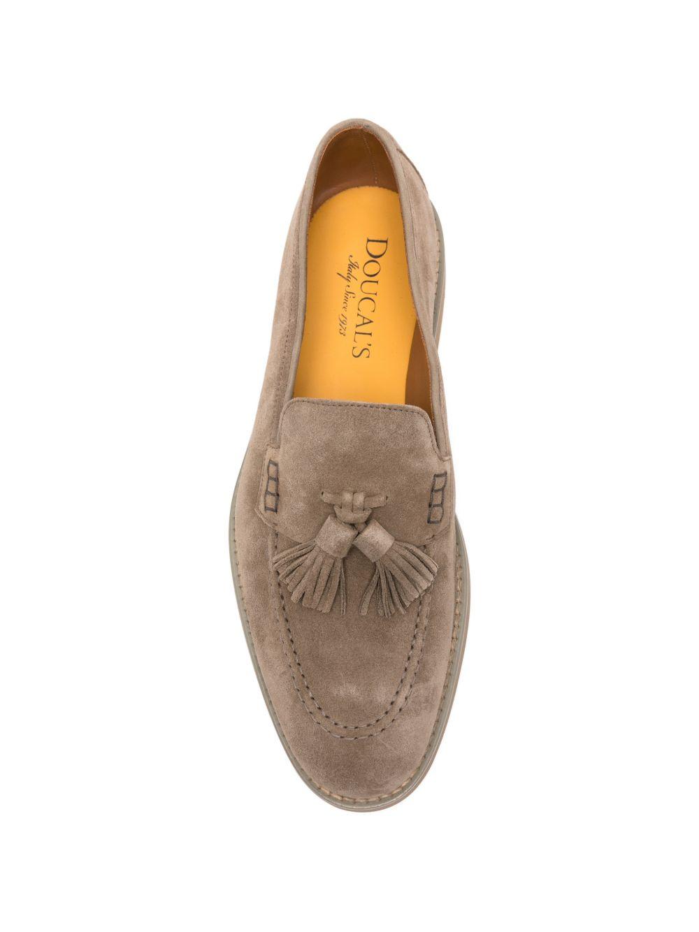 Mocassini in pelle in marrone Doucal's - uomo 