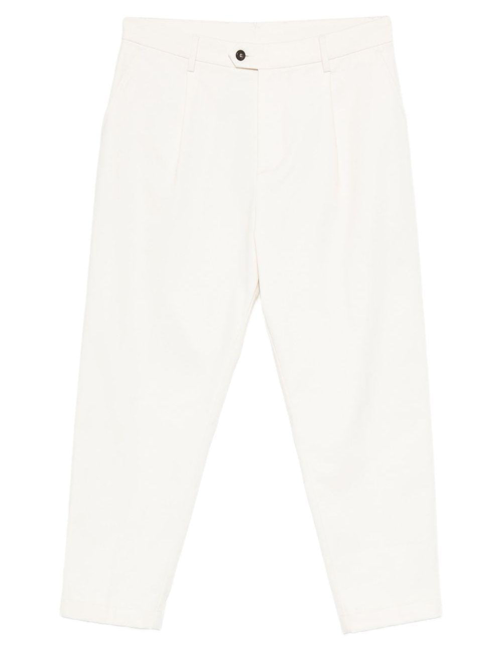 Pantaloni affusolati in bianco Eleventy - uomo 