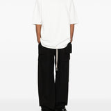 Pantaloni cargo in nero Rick owens drkshdw - uomo 