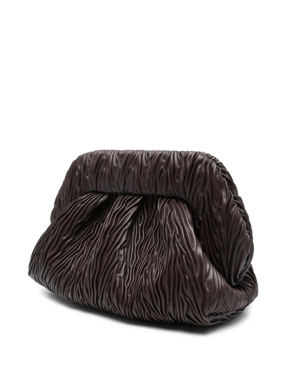Clutch bios media in marrone Themoirè - donna 