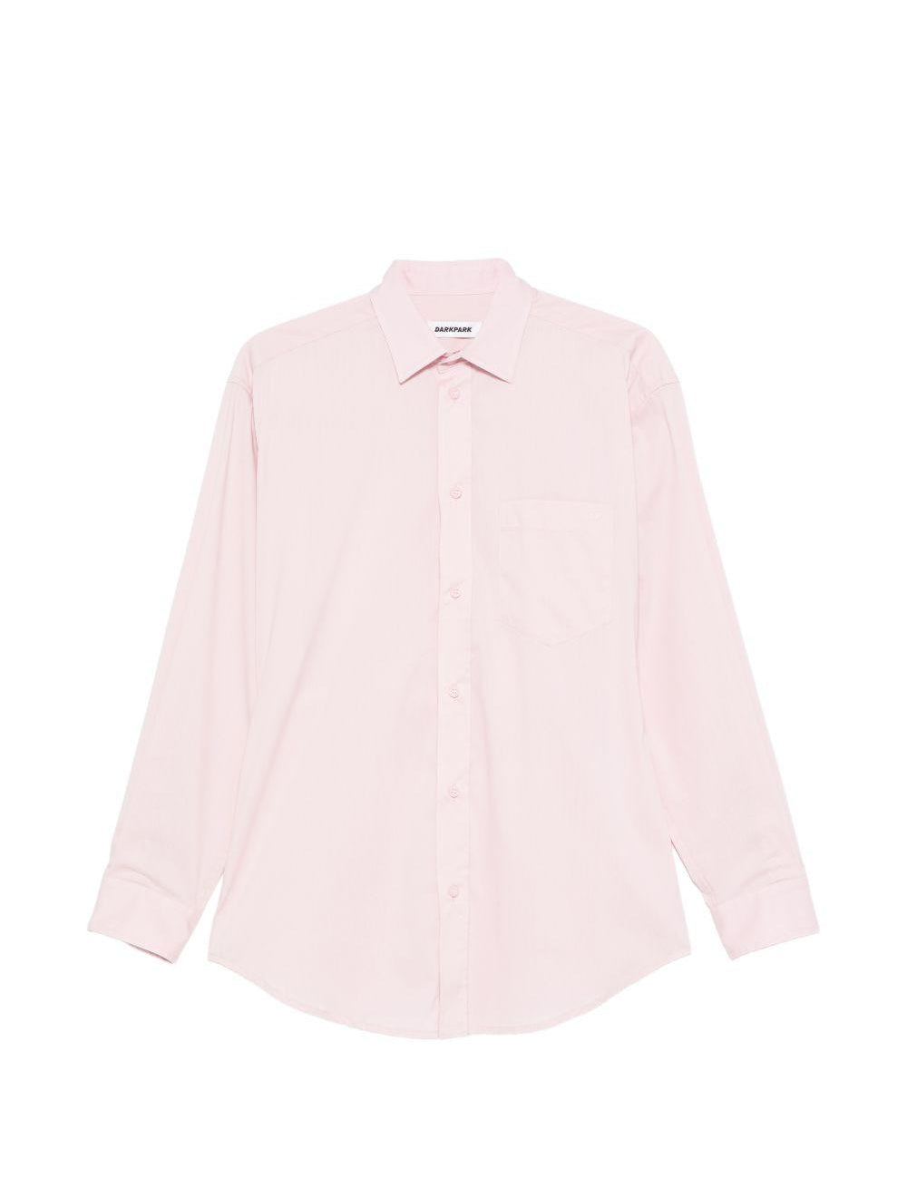 Camicia con logo ricamato in rosa Darkpark - donna 