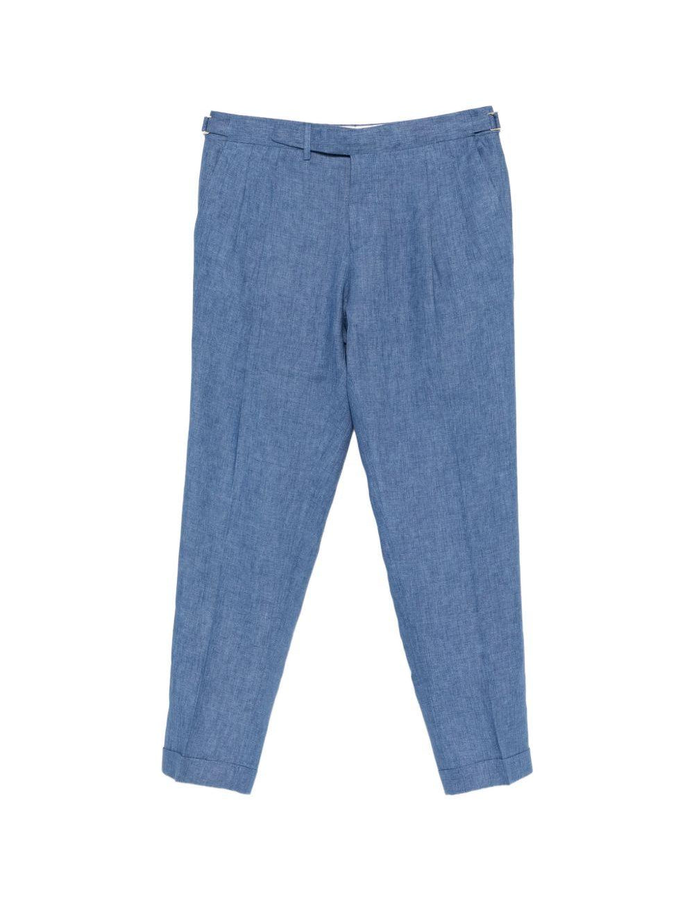 Pantaloni con pieghe in blu Briglia 1949 - uomo 