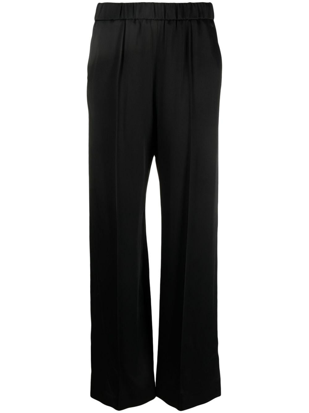 Pantaloni a gamba ampia in nero Jil Sander - donna 