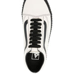 Sneakers old skool creeper grunge in bianco 