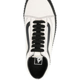 Sneakers old skool creeper grunge in bianco 