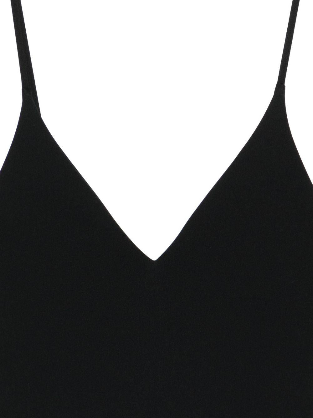 Costume da bagno con scollo a v in nero Blazé milano - donna 