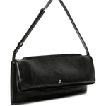 Borsa a spalla in pelle Naplack in nero COURRÈGES - donna 