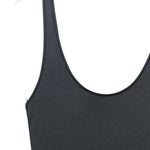 Costume da bagno con scollo a rotondo in nero Venuja - donna 