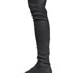 Sneakers alte in nero Rick Owens Drkshdw - uomo<BR/> 