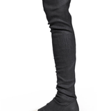 Sneakers alte in nero Rick Owens Drkshdw - uomo<BR/> 