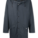 Impermeabile con cappuccio in blu Rains - uomo 