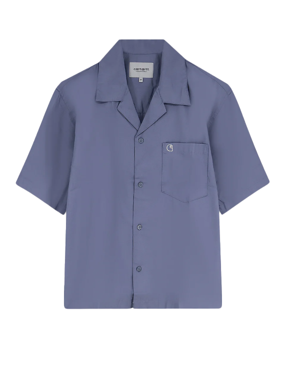 Camicia a mezza manica Kendry in blue 