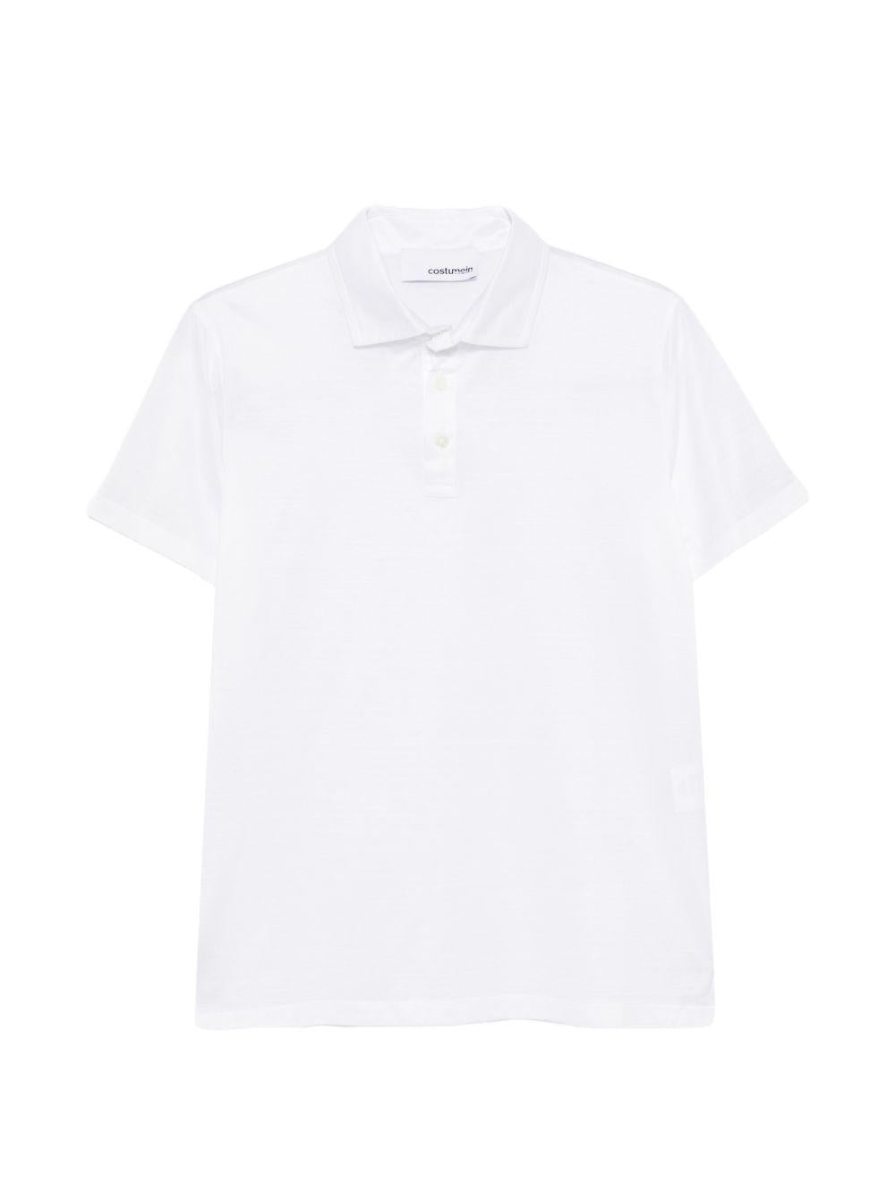Polo a maniche corte Peter in bianco Costumein - uomo 