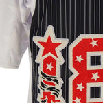 T-shirt con design a pannelli multicolore Pdf - uomo 