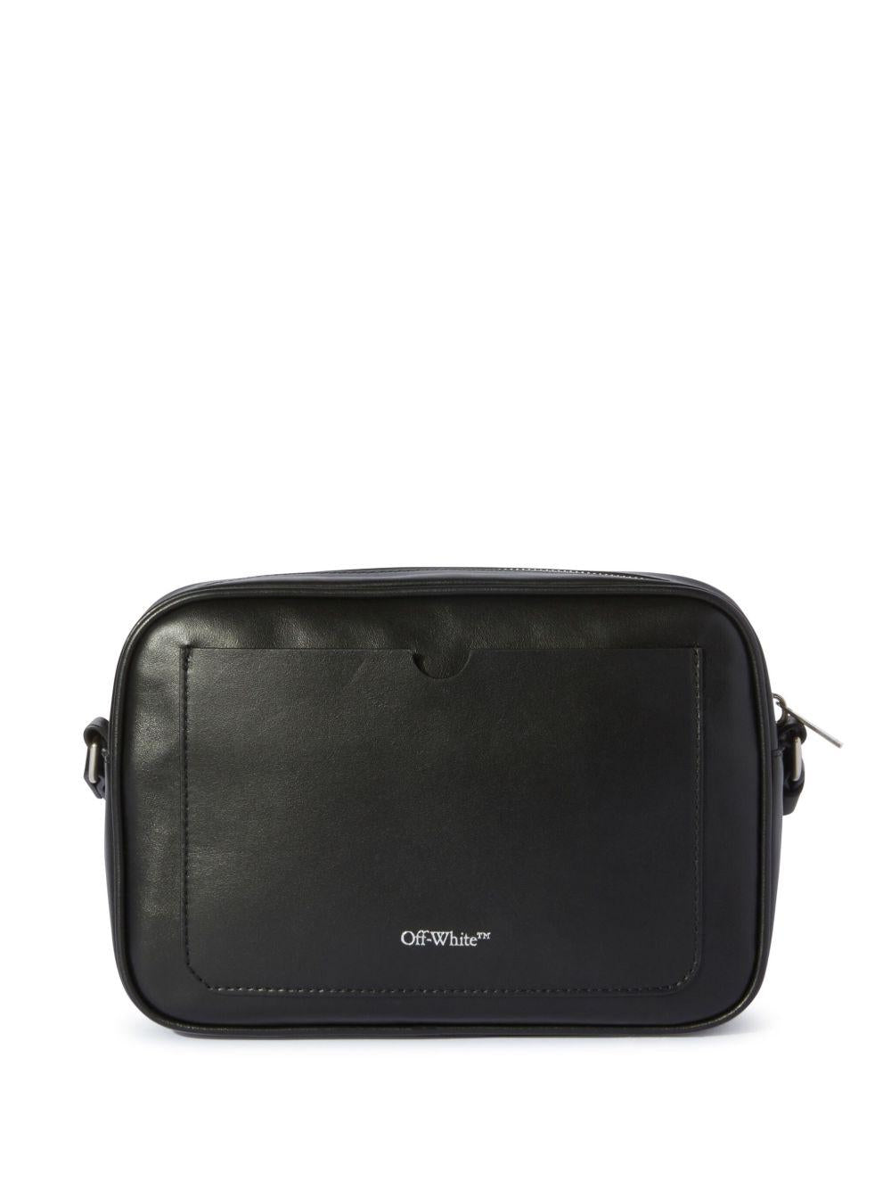 Borsa jitney in nero Off white - unisex 
