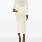 Body semi trasparente in beige Wardrobe.Nyc - donna 