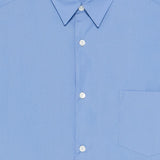Camicia con logo in azzurro Comme des Garçons Homme - uomo 