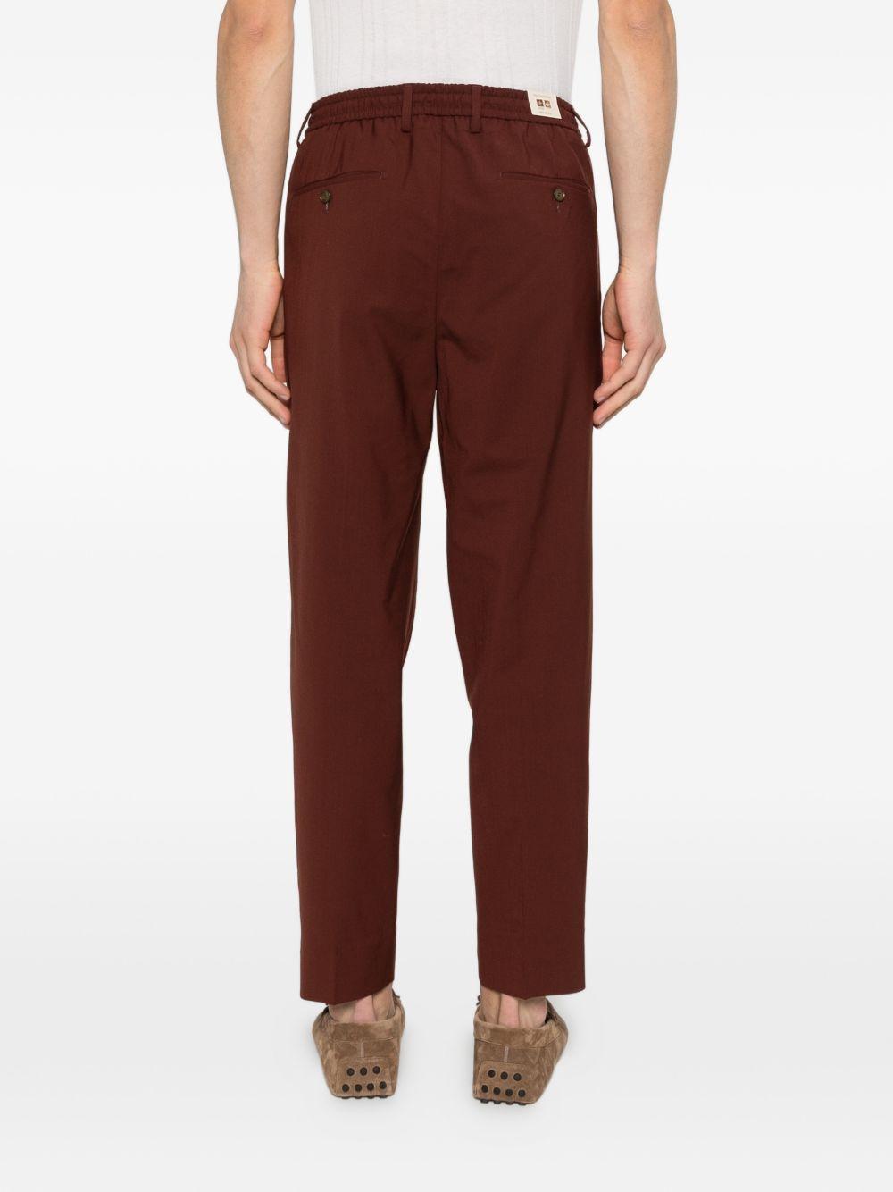 Pantaloni con coulisse covents in marrone Briglia 1949 - uomo 