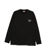 T-shirt a maniche lunghe con logo in nero Kenzo - uomo 