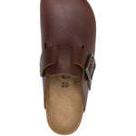 Mules boston in marrone Birkenstock - uomo 