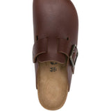 Mules boston in marrone Birkenstock - uomo 