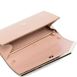 Clutch in pelle lucida emmie in rosa Jimmy choo - donna 
