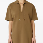 Top con colletto poltava in marrone Maxmara - donna 