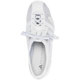 Sneakers con lacci metallizzati in grigio Adidas by stella mc cartney - donna 