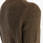 Cardigan Nora in cashmere in marrone 